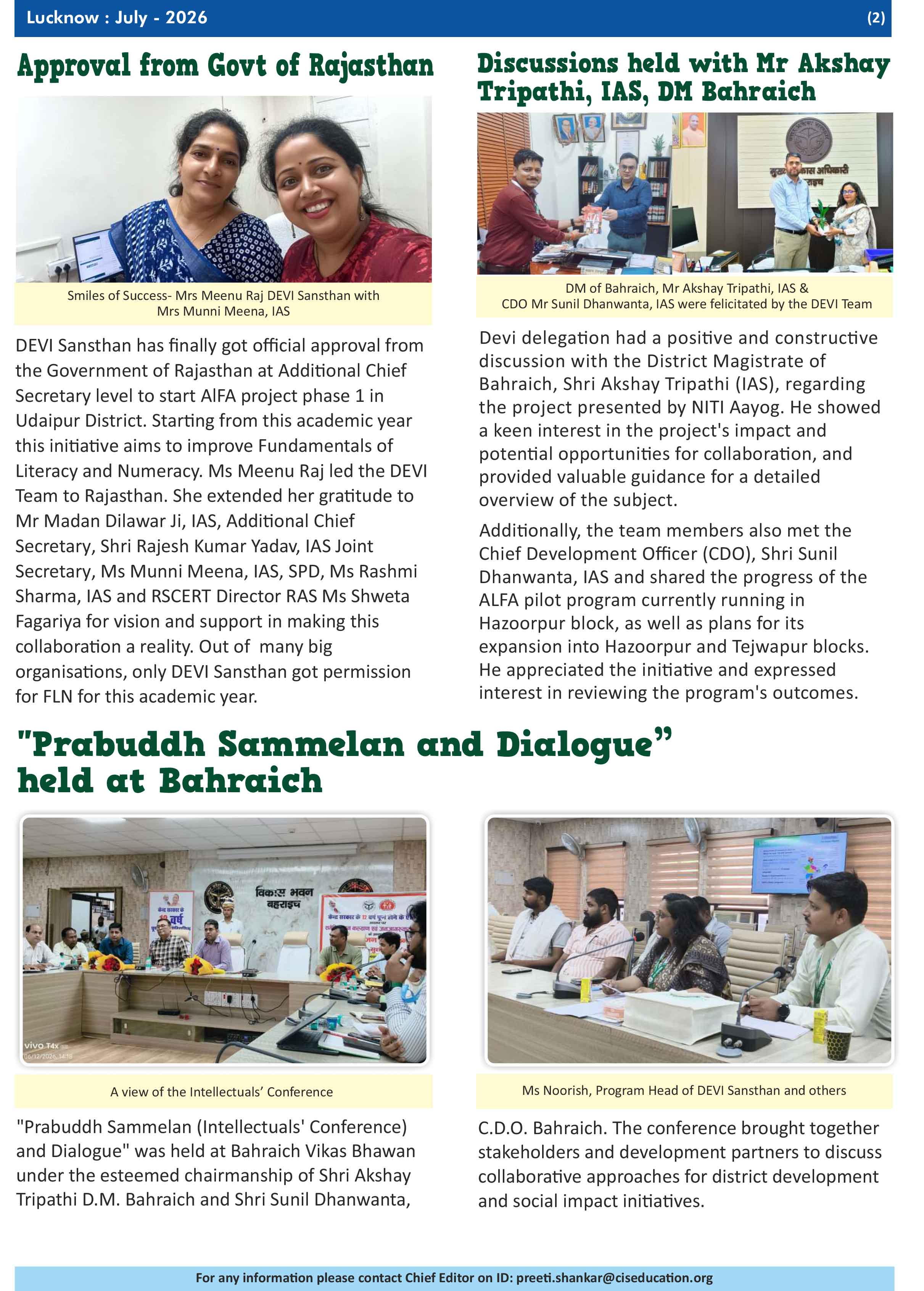 May Newsletter